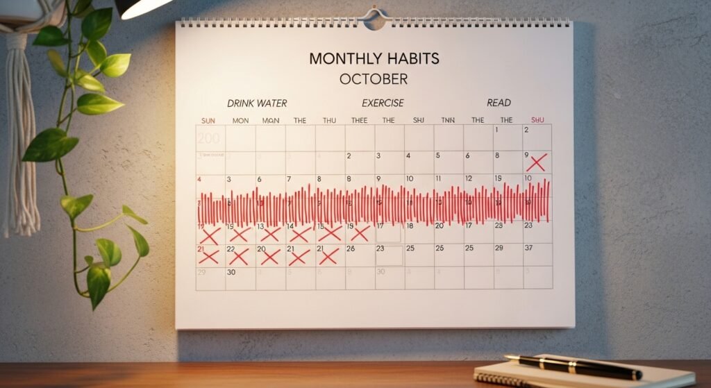 digital habit tracker for self monitoring habits by artisan anthology.