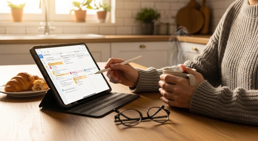 digital planning habit routine for consistency by artisan anthology.