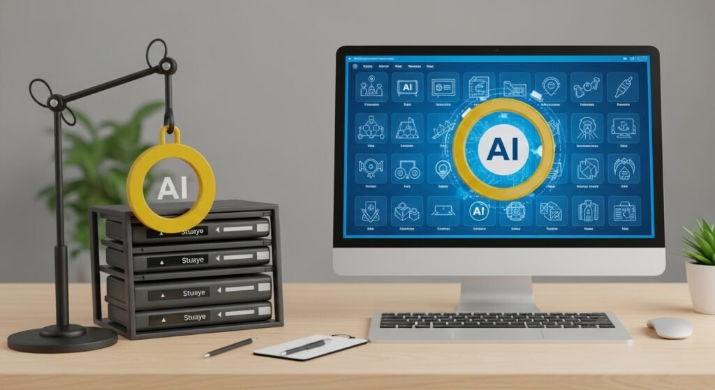 encrypted storage for private local ai files by artisan anthology.