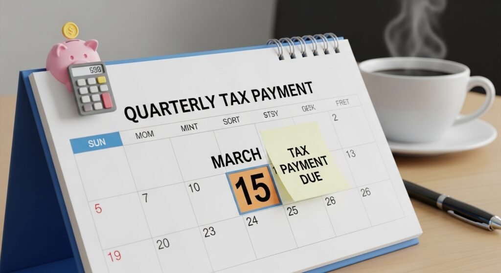 estimated quarterly taxes for self employed creators by artisan anthology.