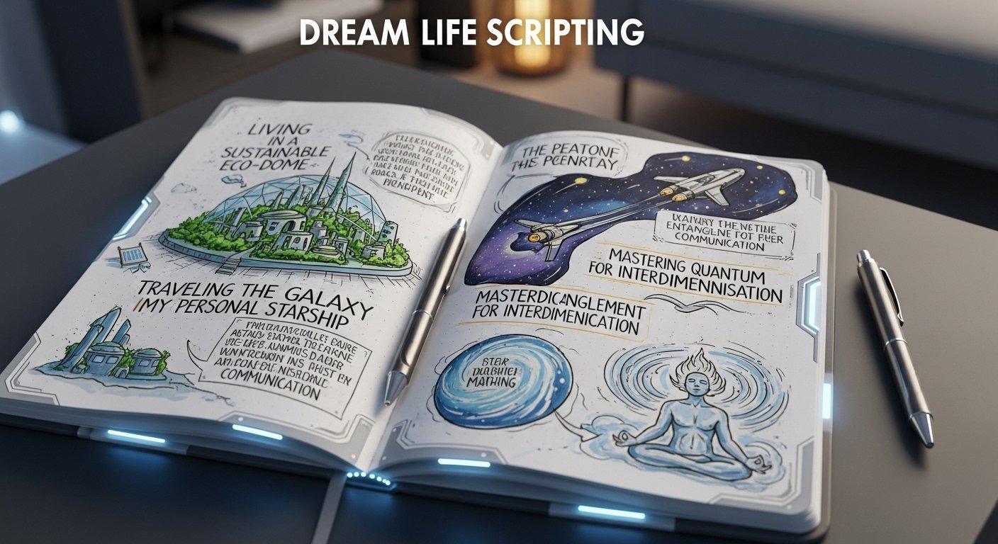 future self manifestation scripting example by artisan anthology.