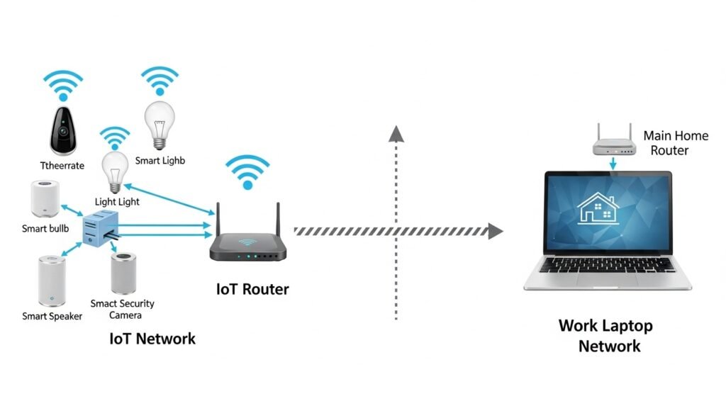 iot network isolation in zero trust home office by artisan anthology.