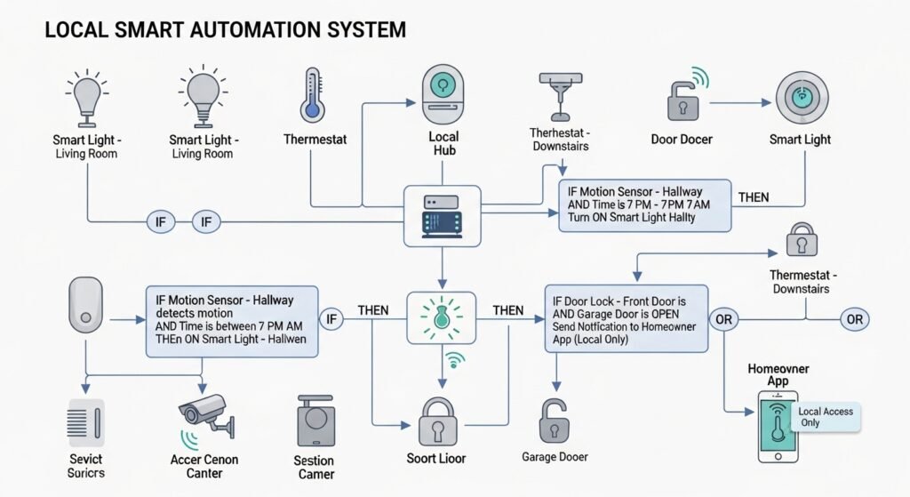 local smart home automation without internet by artisan anthology.