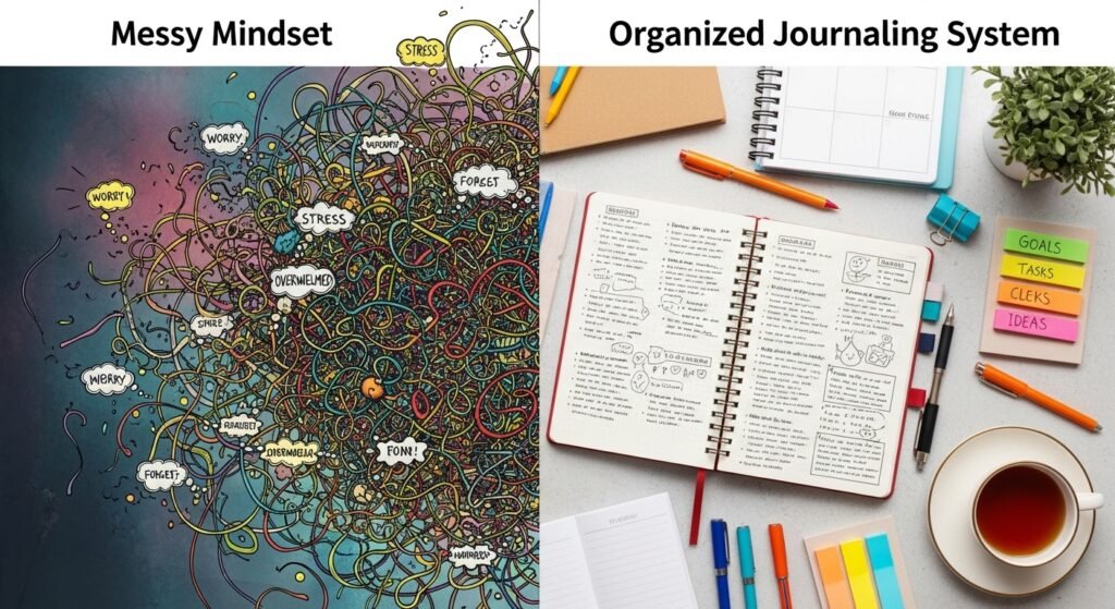 manifestation journaling transformation before after by artisan anthology.