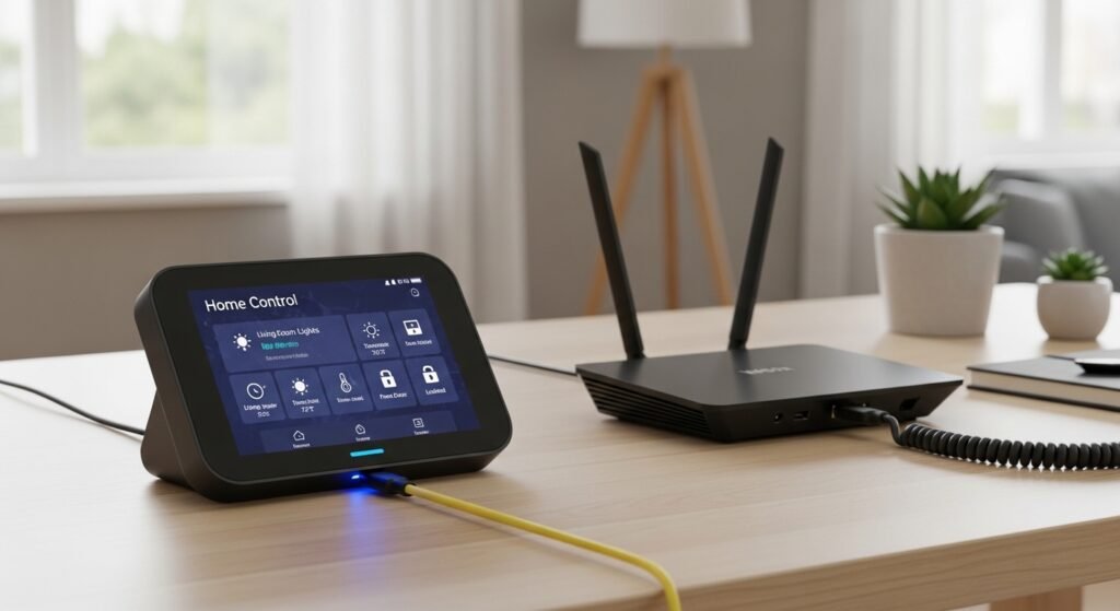 offline smart home hub local network setup by artisan anthology.