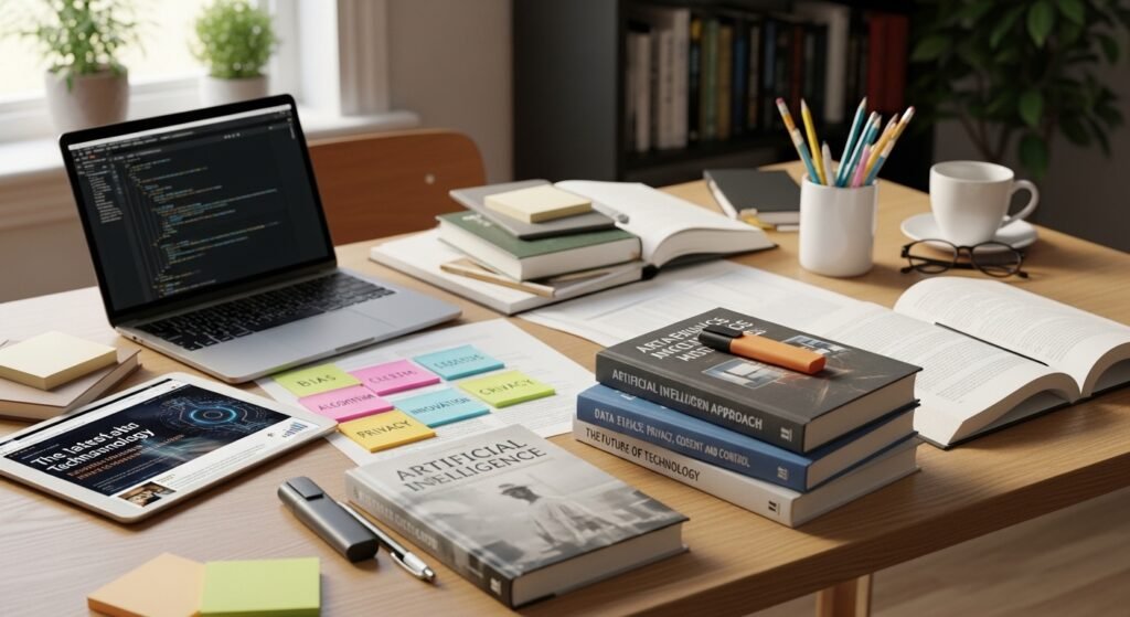 AI ethics study materials and certification preparation by artisan anthology.