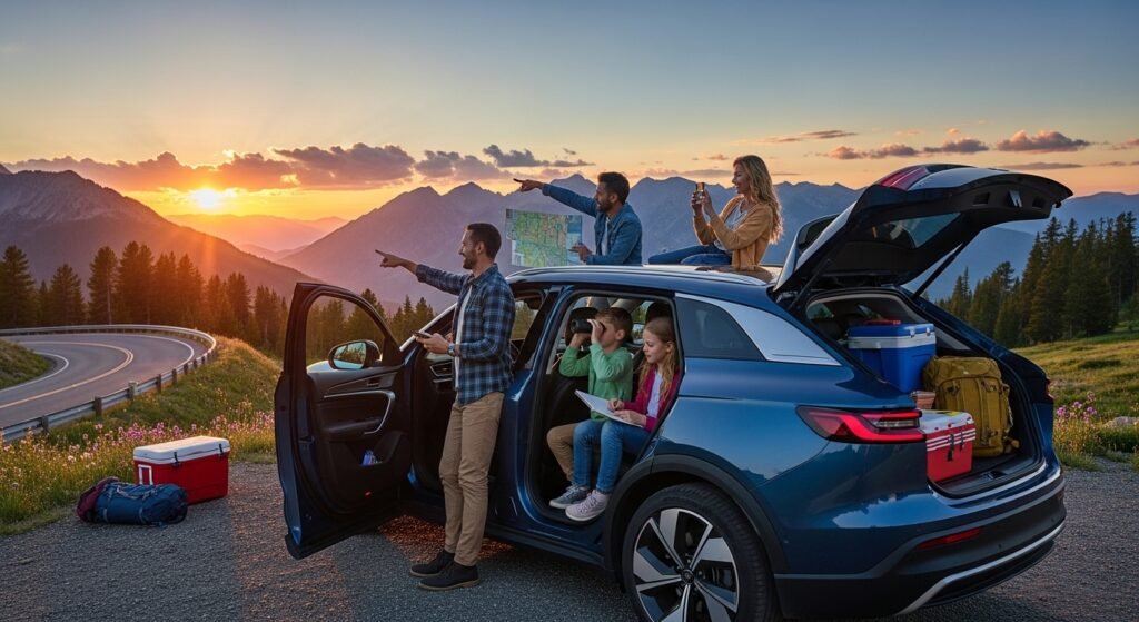 Affordable electric SUV for family travel by artisan anthology.