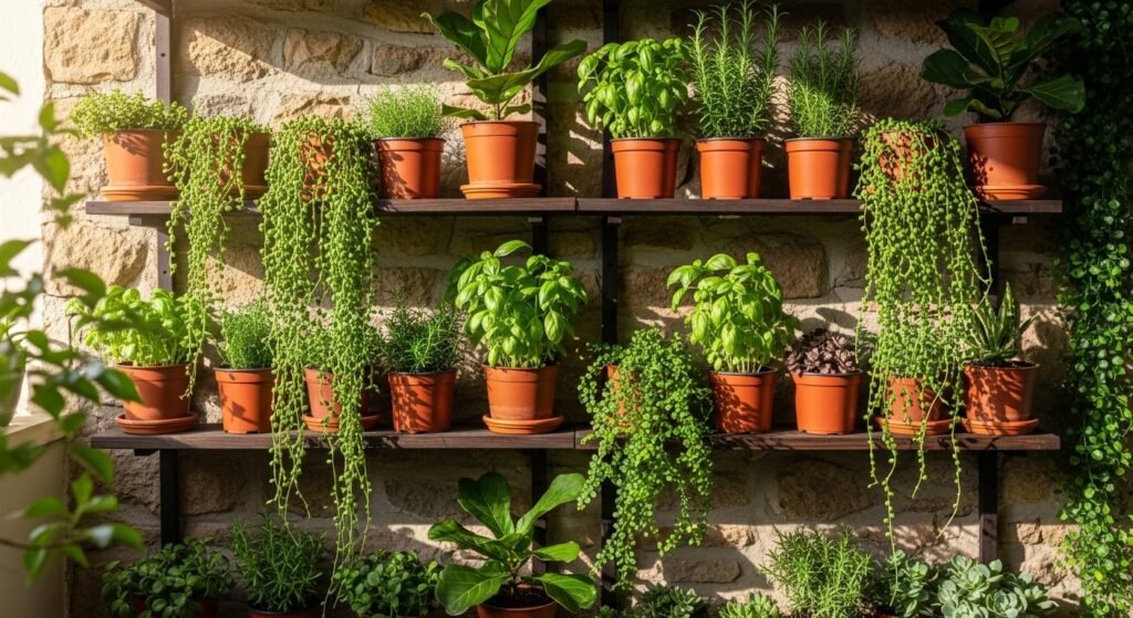 Balcony vertical garden ideas for apartments by artisan anthology.