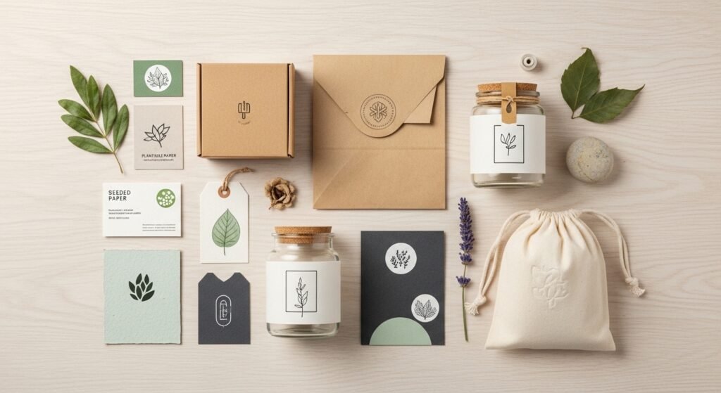 Transition to plastic-free shipping materials by artisan anthology.