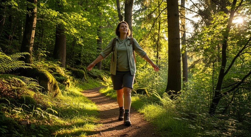 digital detox benefits with outdoor activity and reduced screen time by artisan anthology.