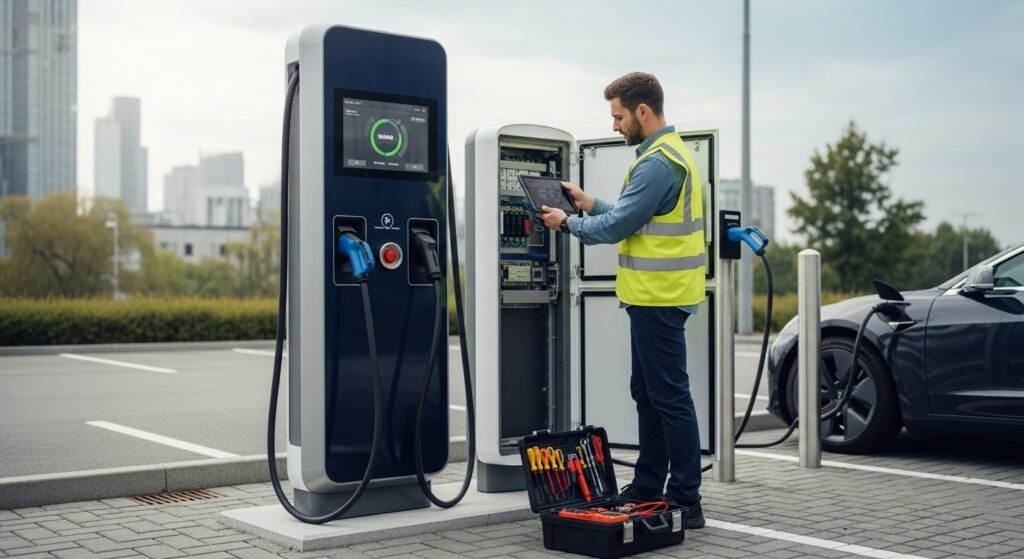 electric vehicle infrastructure jobs by artisan anthology.