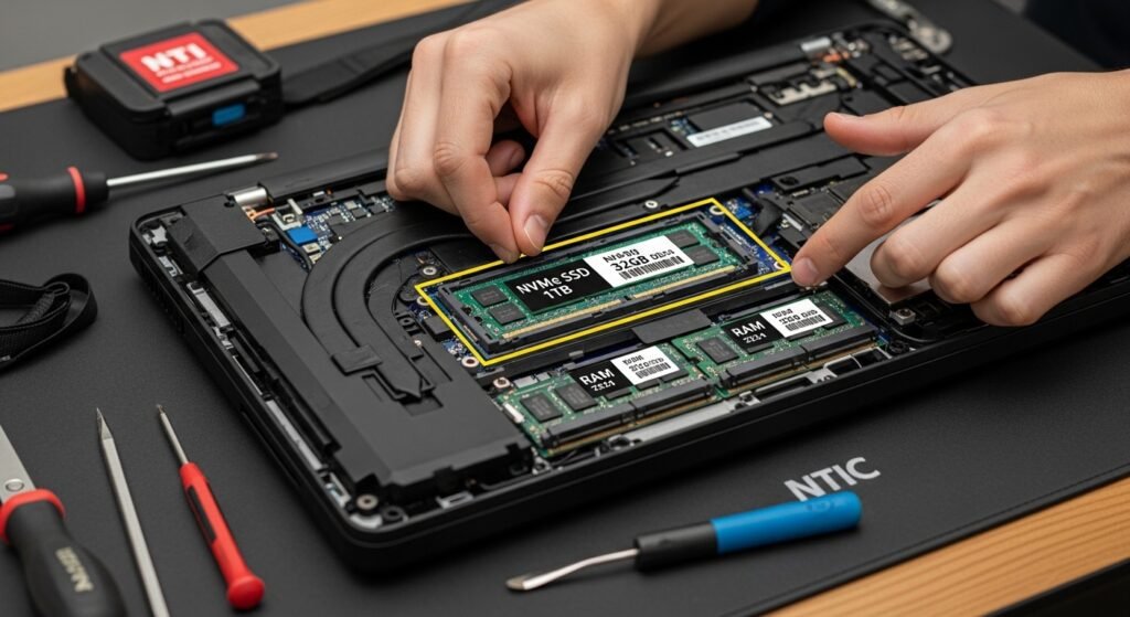 edge computing laptop local data processing diagram by artisan anthology.