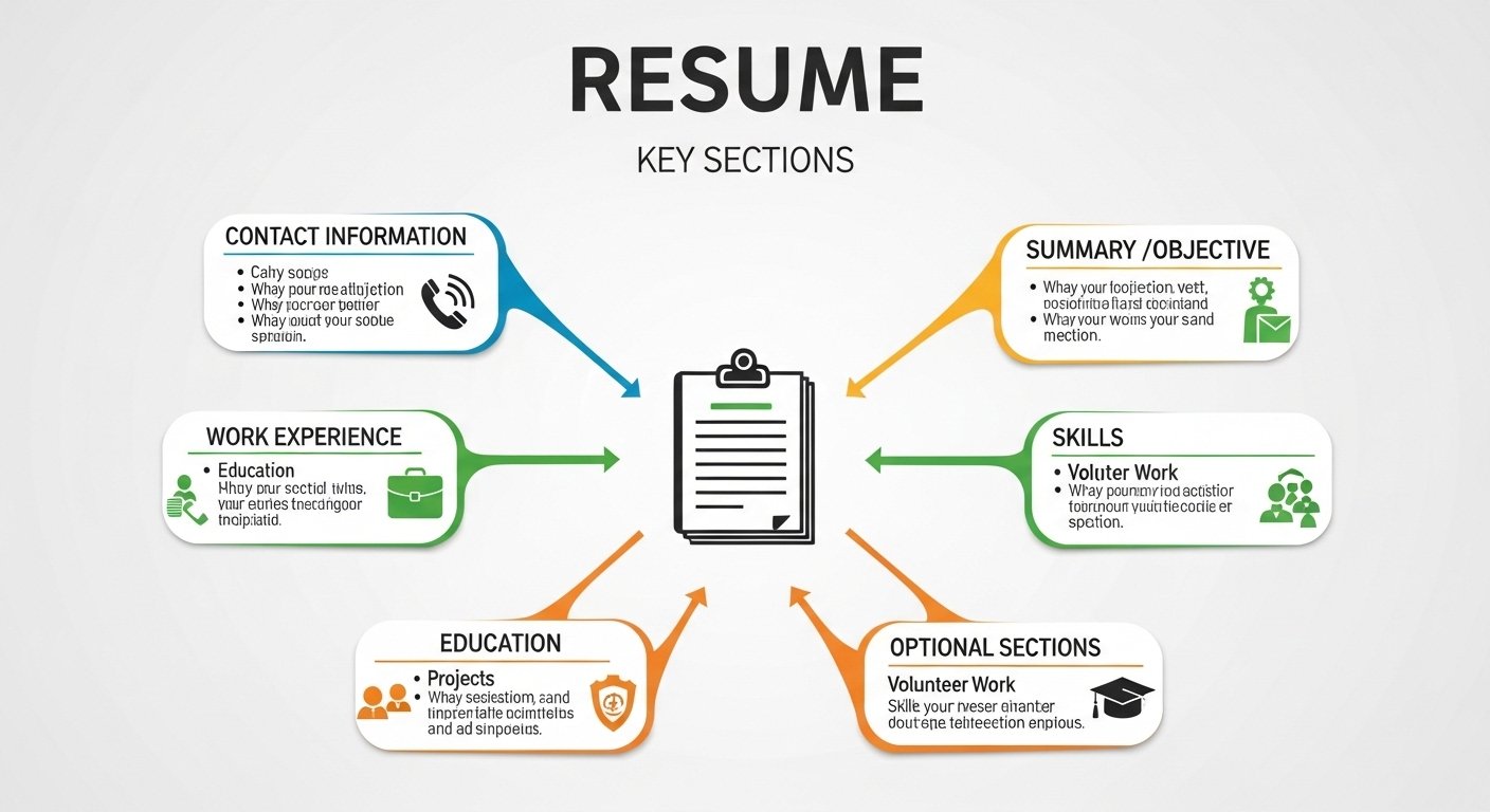 hybrid resume structure and sections by artisan anthology.