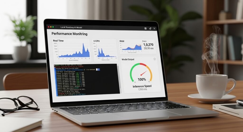 laptop optimized for edge computing local ai inference by artisan anthology.