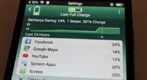 old smartphone battery usage optimization settings by artisan anthology.