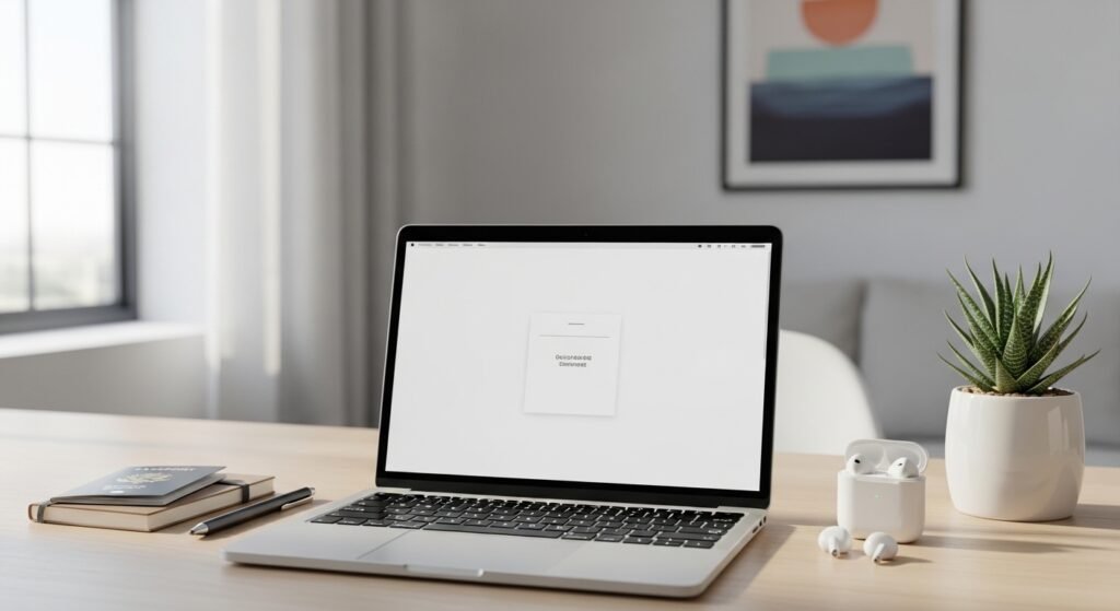 remote work setup for digital nomads by artisan anthology.