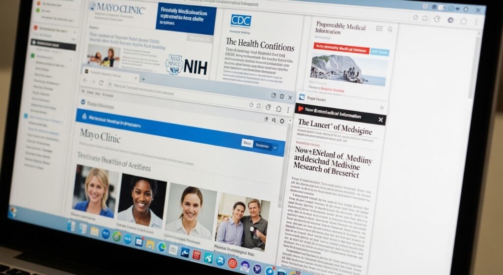 trustworthy medical websites for health information by artisan anthology.