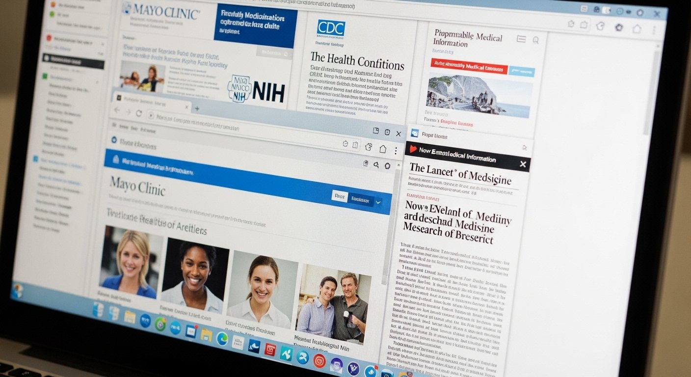 trustworthy medical websites for health information by artisan anthology.