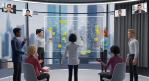 vr remote meeting collaboration virtual office by artisan anthology.