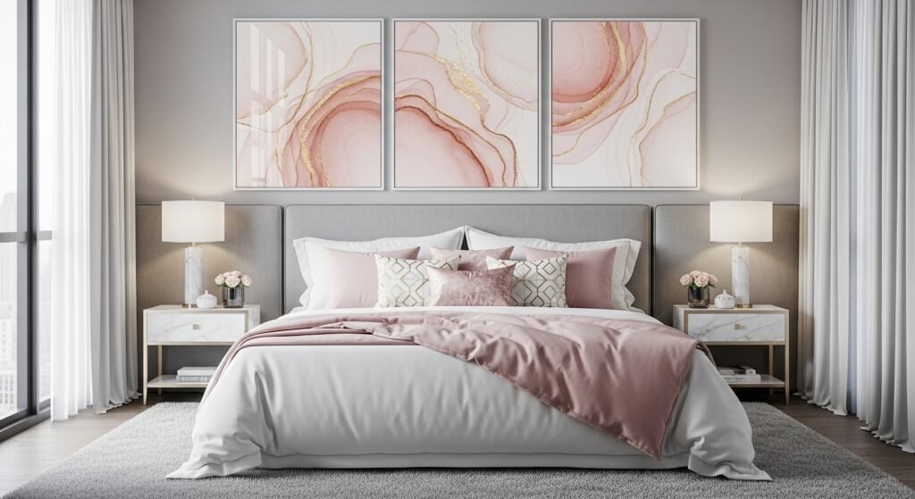 abstract line art wall art printable set by artisan anthology llc.