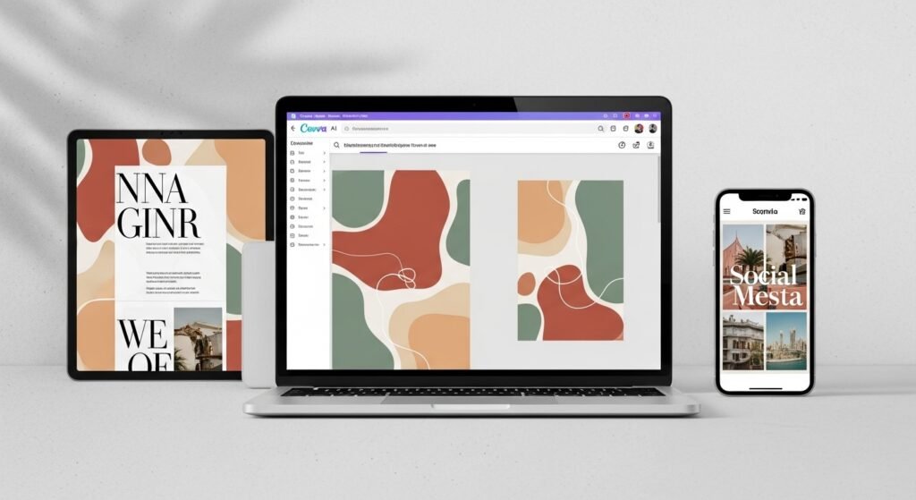 ai design tools canva templates preview by artisan anthology llc.