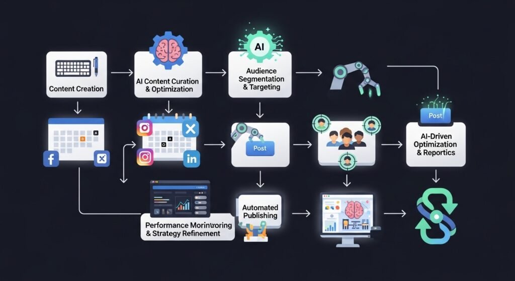 ai marketing automation workflow small business by artisan anthology llc.