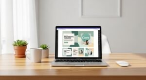 canva template design workspace high converting layout by artisan anthology llc.