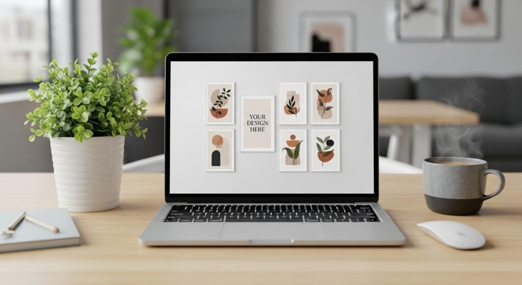 etsy printable product listing mockup by artisan anthology llc.