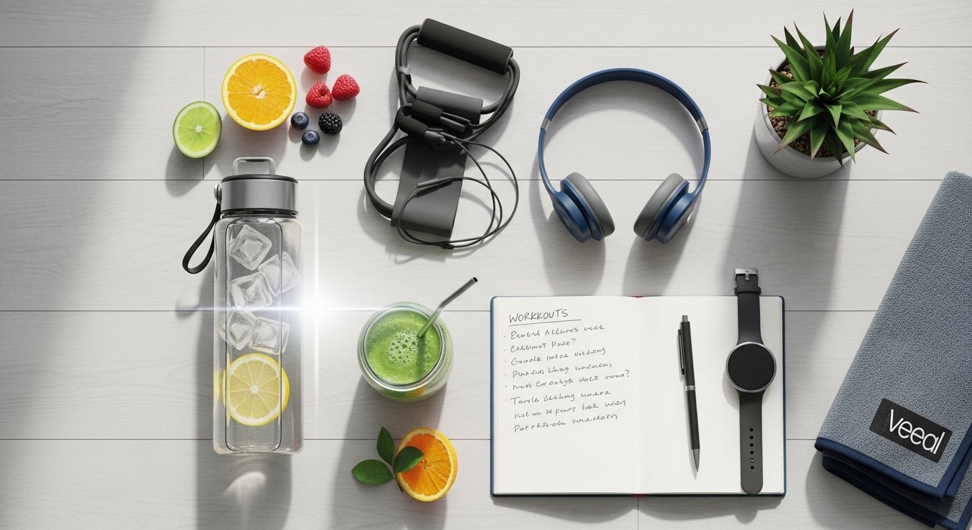 fitness glow up routine beginner healthy lifestyle by artisan anthology llc.