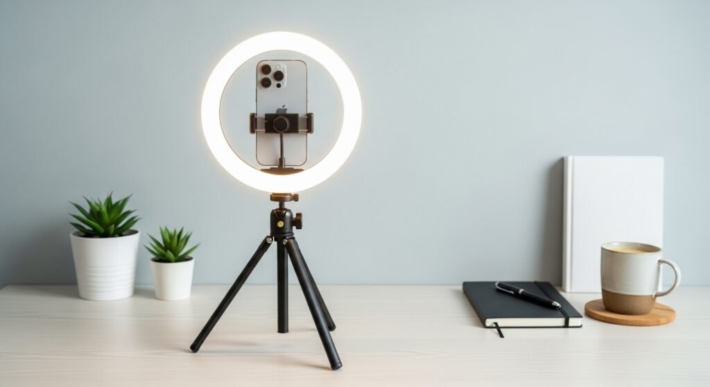 instagram reels content creation setup by artisan anthology llc.