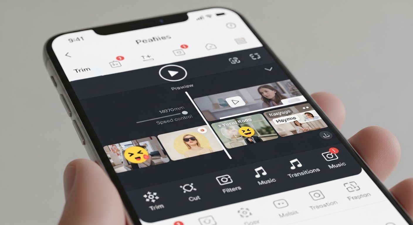 instagram reels editing process mobile app by artisan anthology llc.