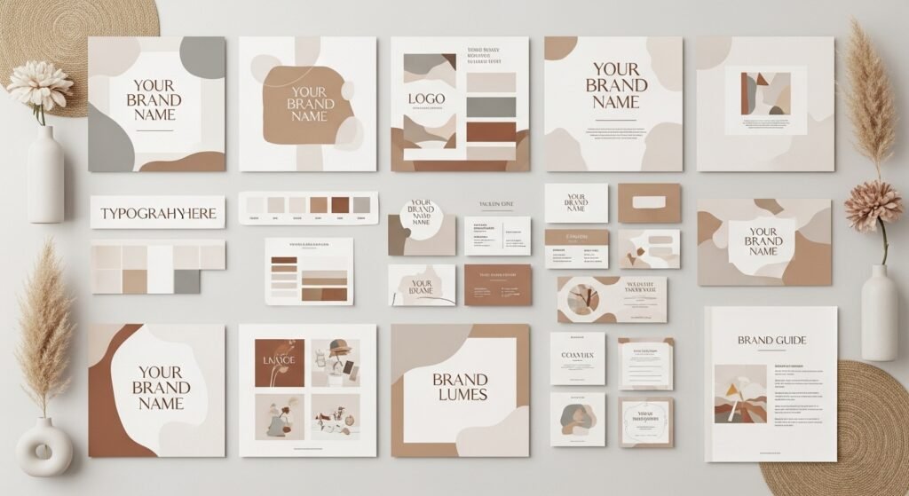 personal brand visual identity canva templates by artisan anthology llc.