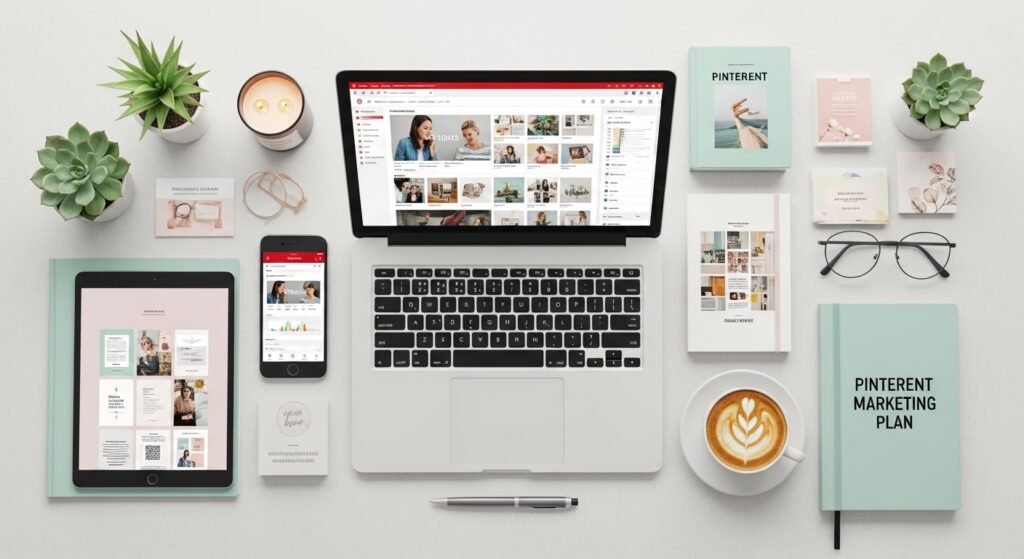 pinterest marketing for digital products setup by artisan anthology llc.