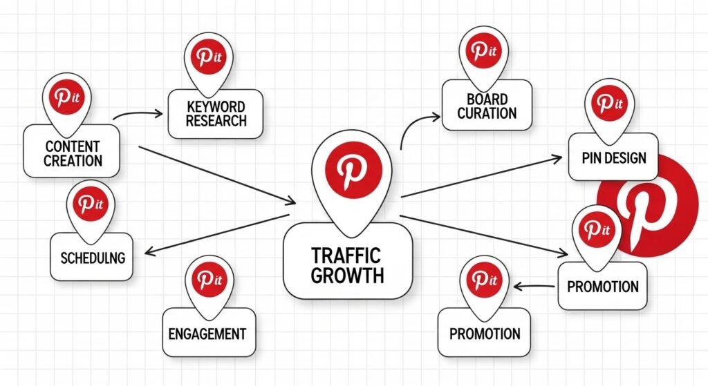 pinterest marketing for printable products by artisan anthology llc.