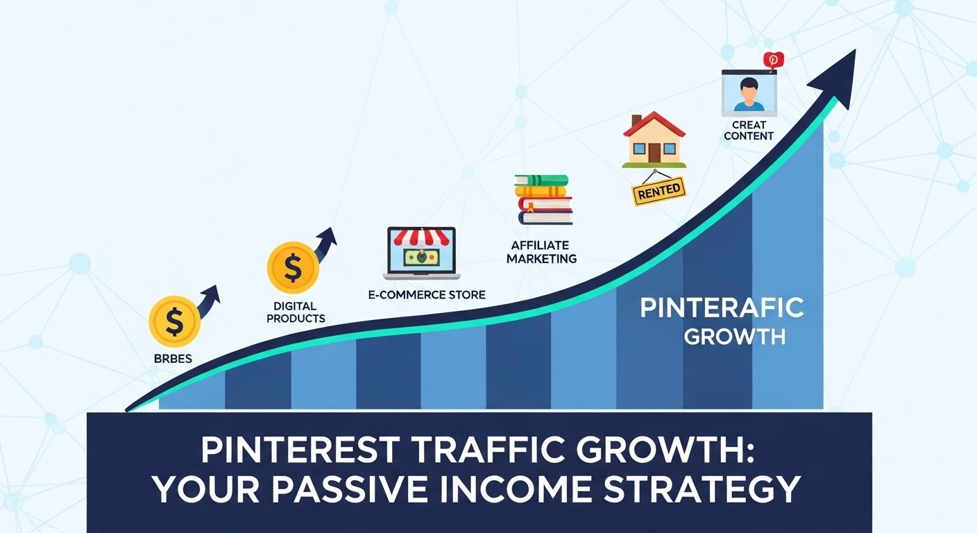 pinterest passive income traffic strategy growth byb artisan anthology llc.