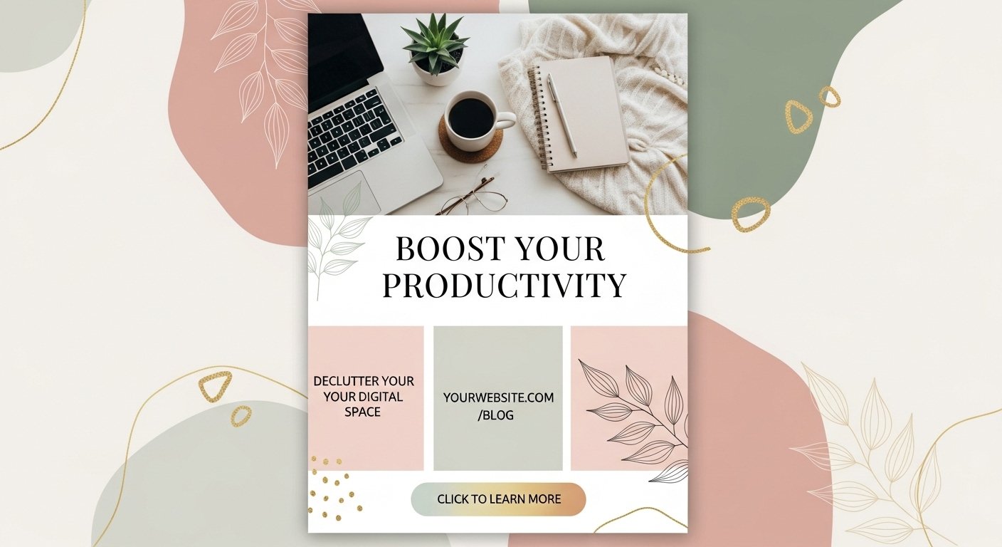 pinterest pin design canva template aesthetic by artisan anthology llc.