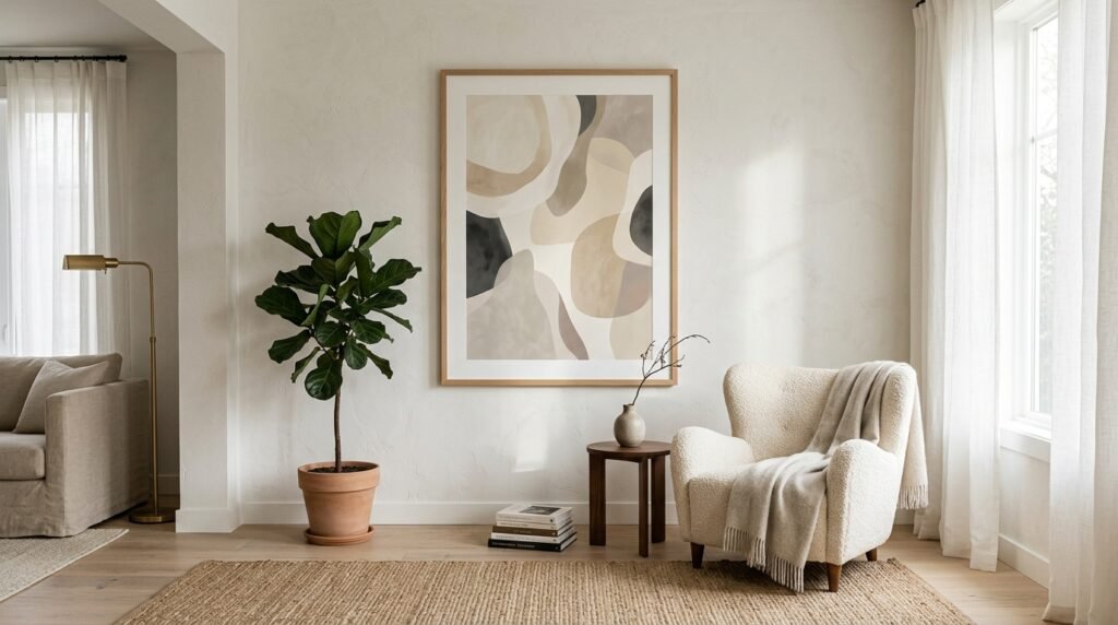 Abstract minimalist printable wall art by artisan anthology llc.