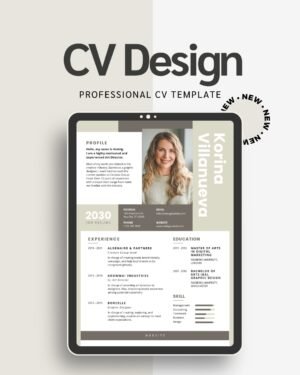 Artisan Anthology - Luxury Creative Director CV Template - Professional Art Director Resume & Awards Page for Canva