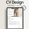 Artisan Anthology - Luxury Creative Director CV Template - Professional Art Director Resume & Awards Page for Canva