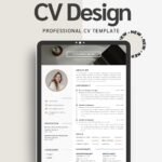 Artisan Anthology - Modern Executive CV Template - Professional Marketing & Management Resume for Canva