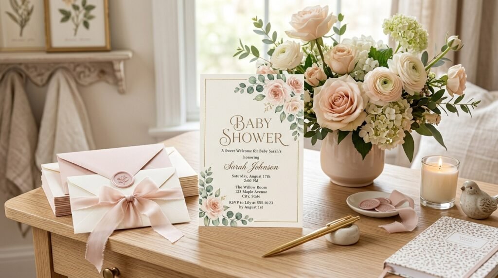 Best baby shower invitation templates displayed elegantly by artisan anthology llc.