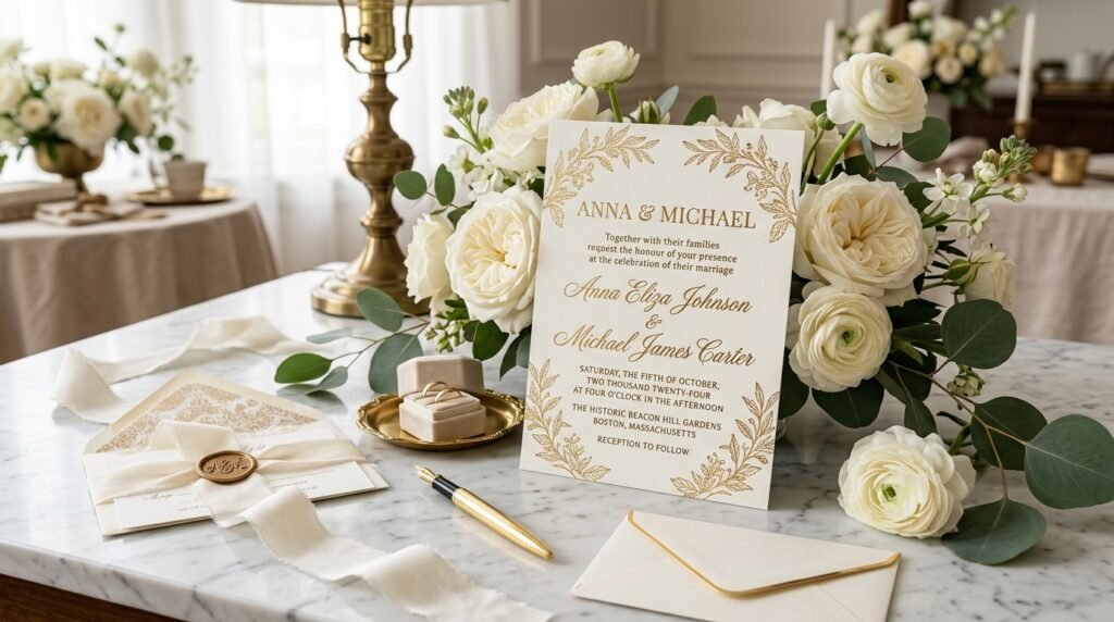Best editable wedding invitation templates displayed elegantly by artisan anthology llc.
