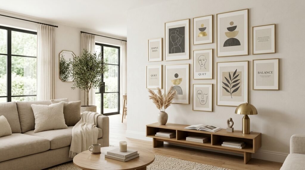 Best minimalist wall art printables for elegant interiors by artisan anthology llc.