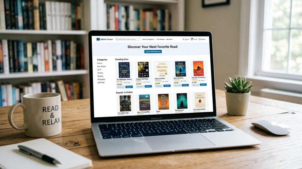 Buying digital ebooks online from marketplace by artisan anthology llc.