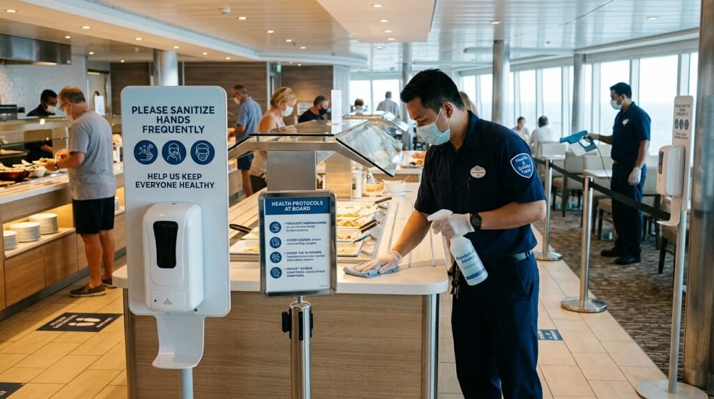 cruise ship virus prevention and sanitation measures by artisan anthology