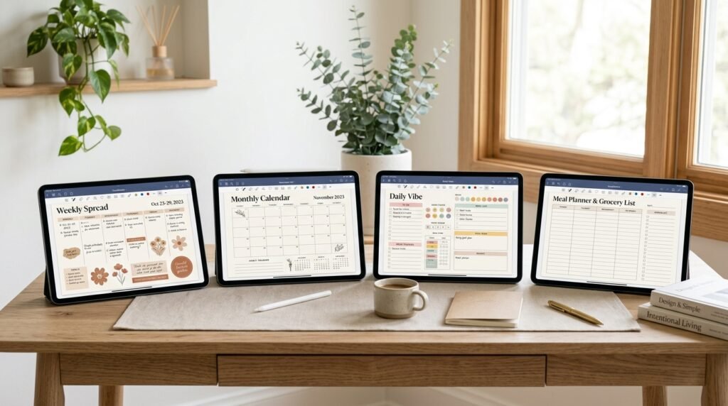 Digital planner comparison for 2026 by artisan anthology llc.