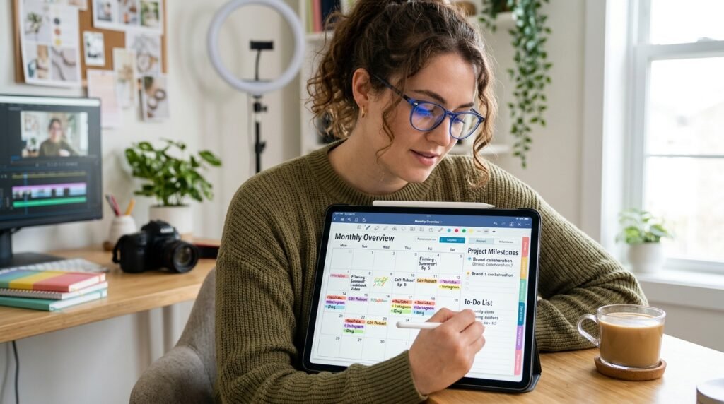 Digital planner for creators by artisan anthology llc.