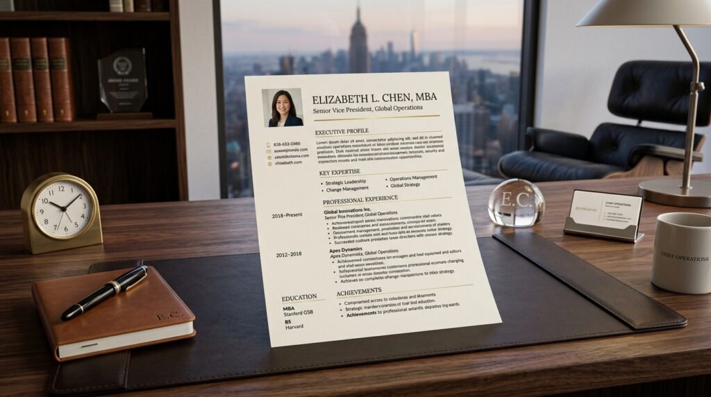 Executive modern resume template by artisan anthology llc.