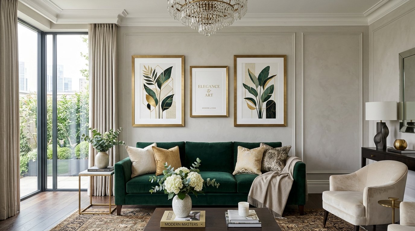 Luxury framed printable wall art for home decoration by artisan anthology llc.