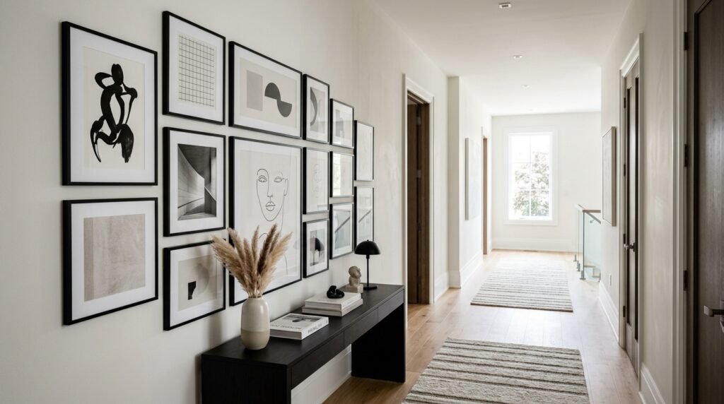 Minimalist printable gallery wall set by artisan anthology llc.